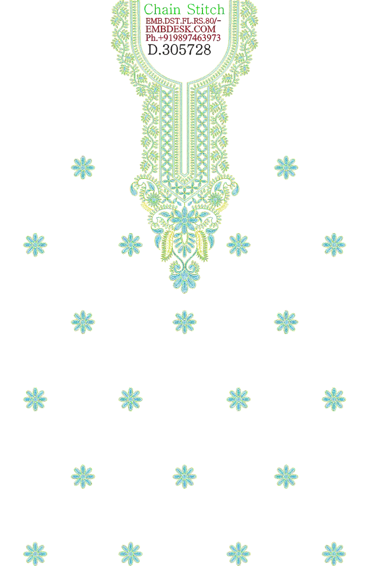 Chain Stitch Long suit 