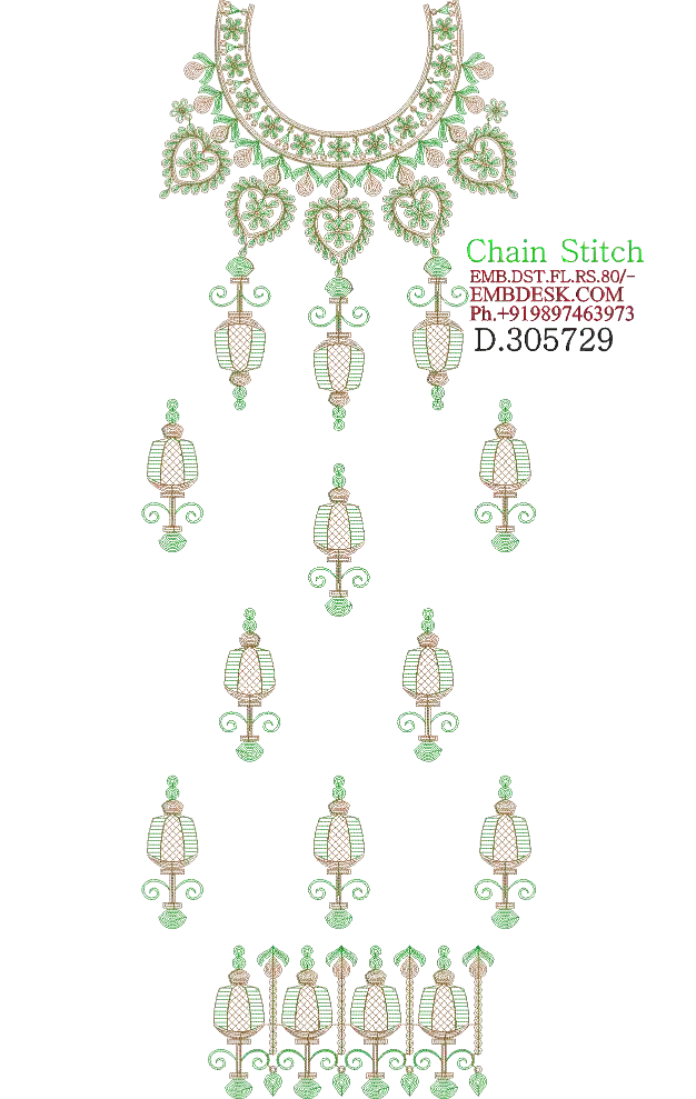 Chain Stitch Long suit