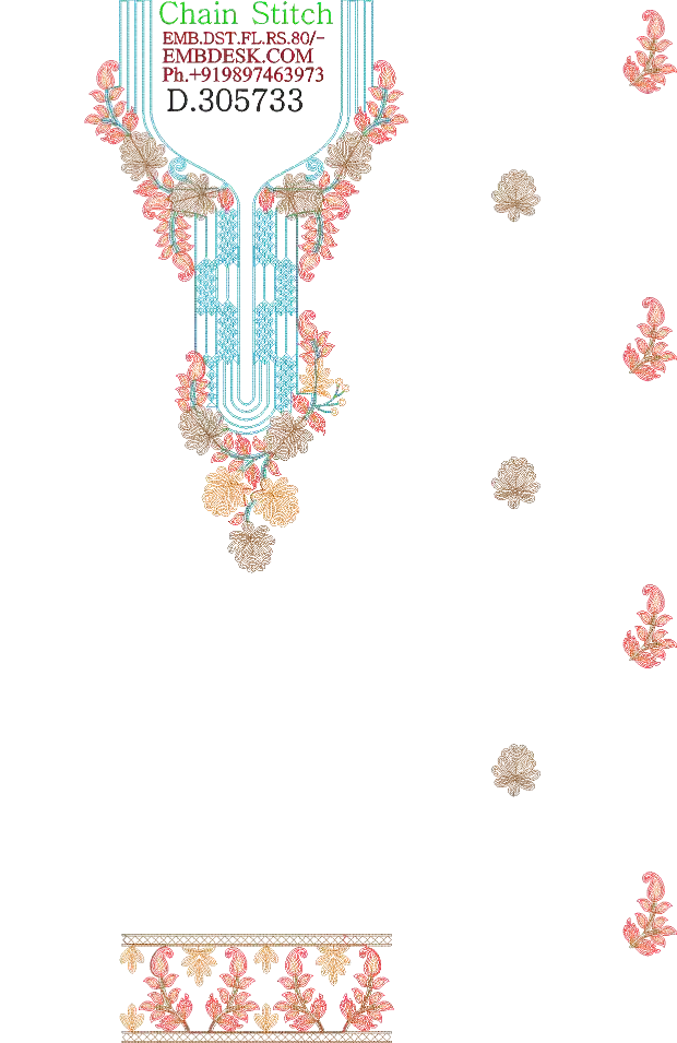 Chain Stitch Long suit