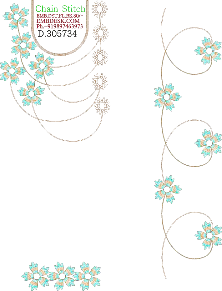 Chain Stitch Long suit 