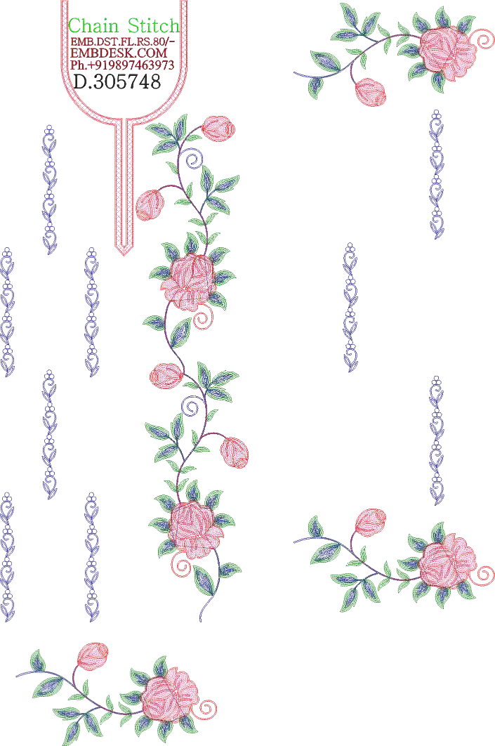 Chain Stitch Long suit 