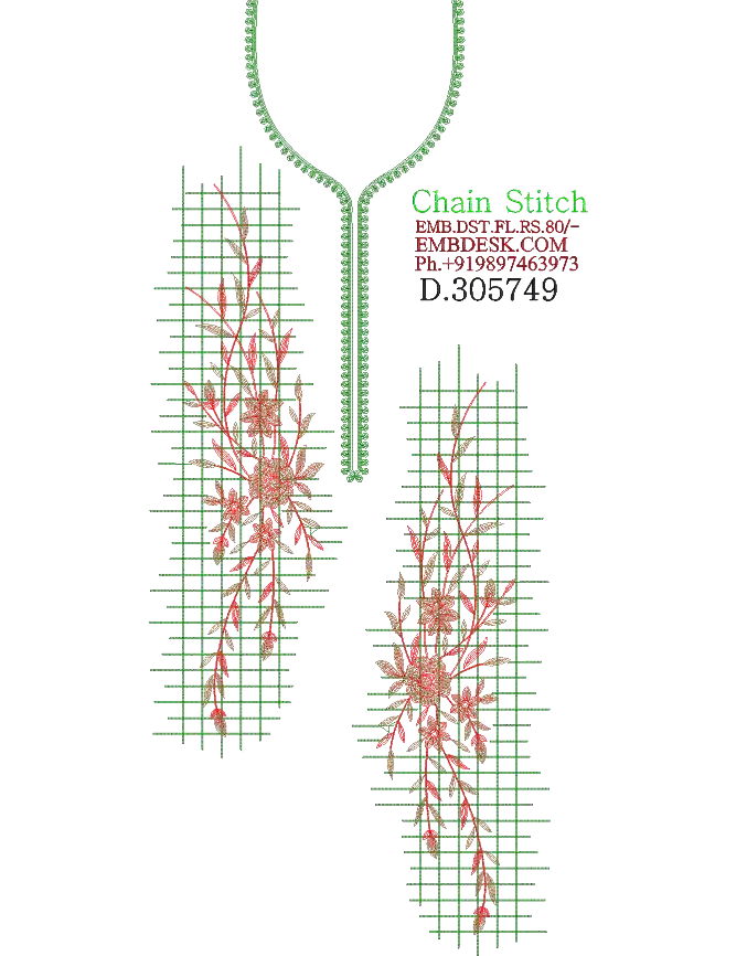 Chain Stitch Long suit