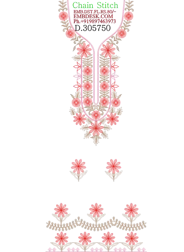 Chain Stitch Long suit 