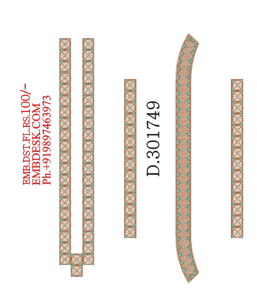 Fancy men's neck kurta 