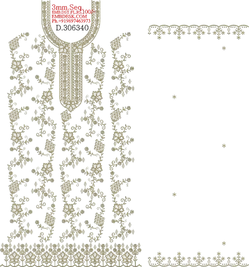 3mm sequence Long dress 