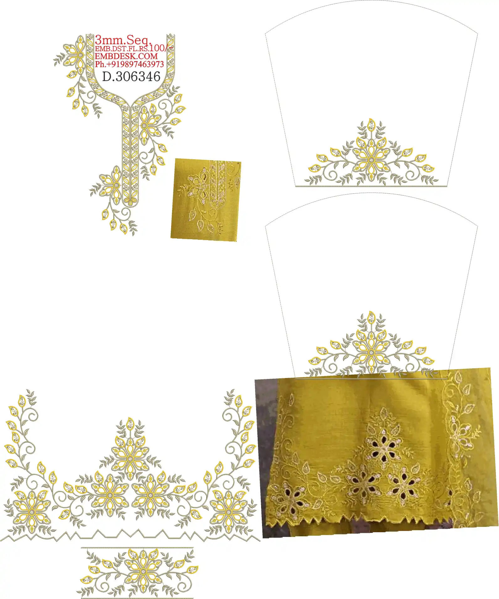 3mm sequence Long dress 