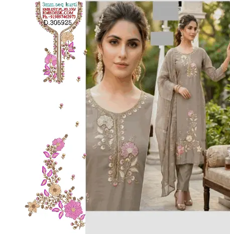 3mm sequence kurti 