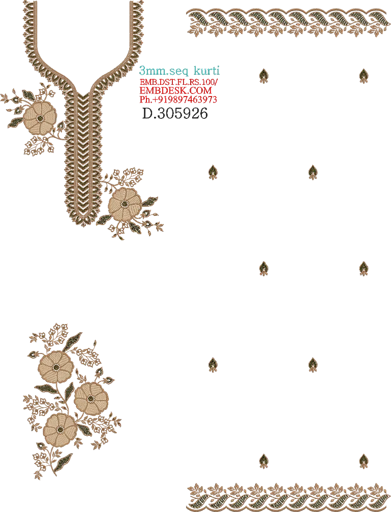 3mm sequence kurti