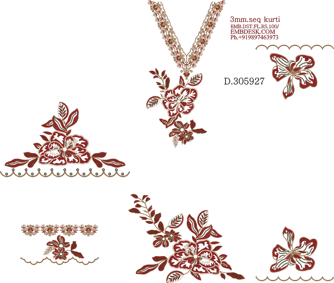 3mm sequence kurti 