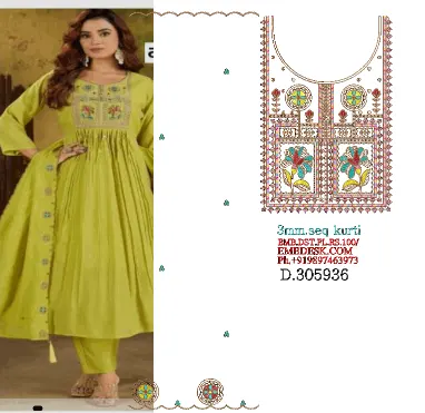 3mm sequence kurti