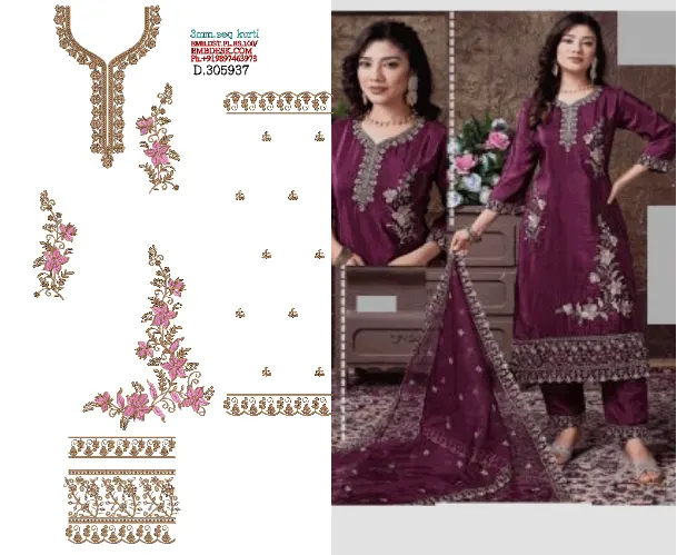 3mm sequence kurti 