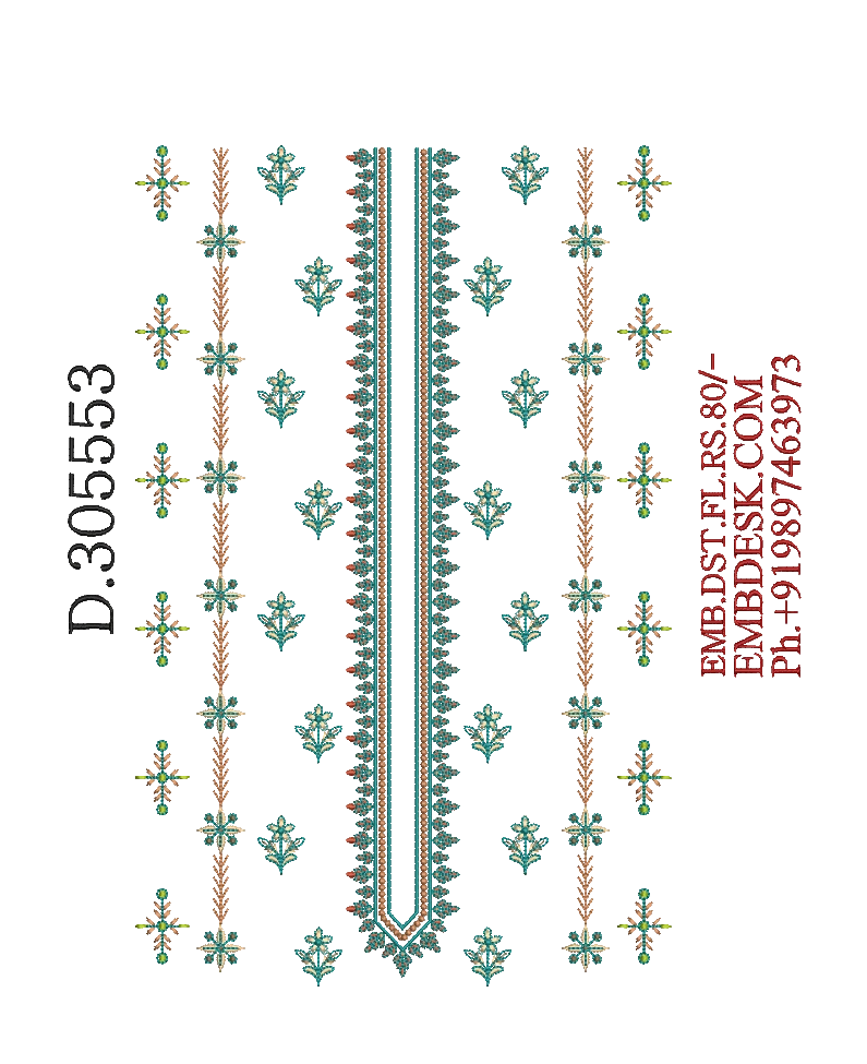 Fancy men's neck