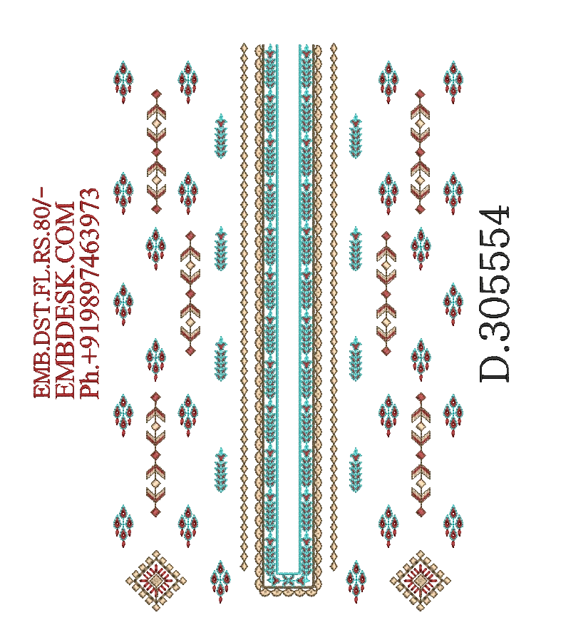 Fancy men's neck 