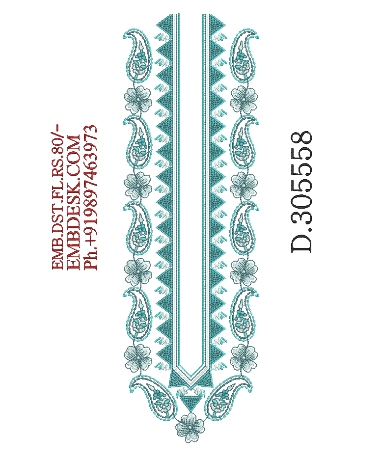 Fancy men's neck