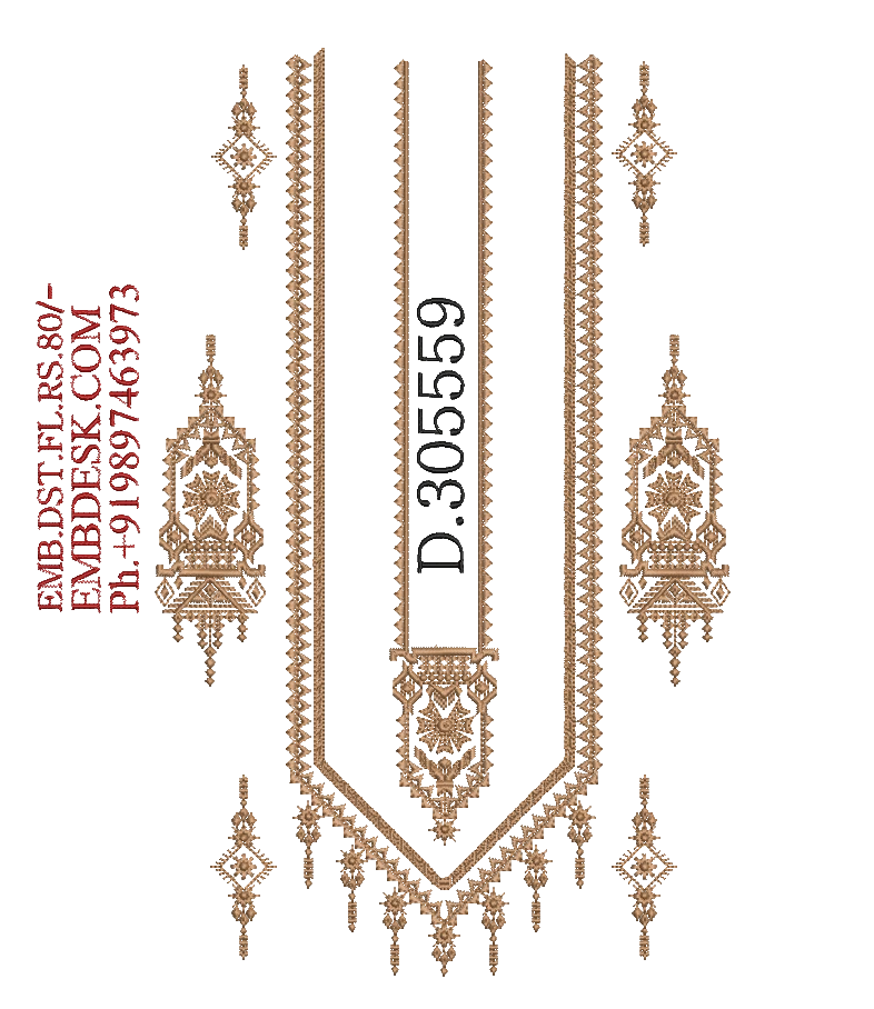 Fancy men's neck 