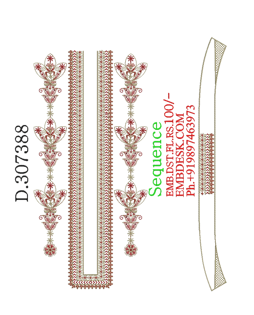 Sequence men's neck 