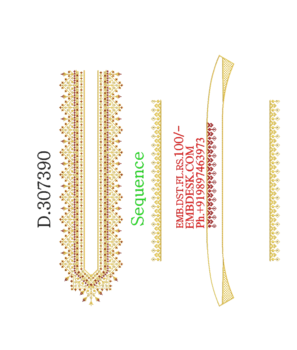 Sequence men's neck 