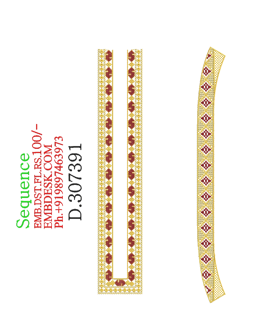 Sequence men's neck