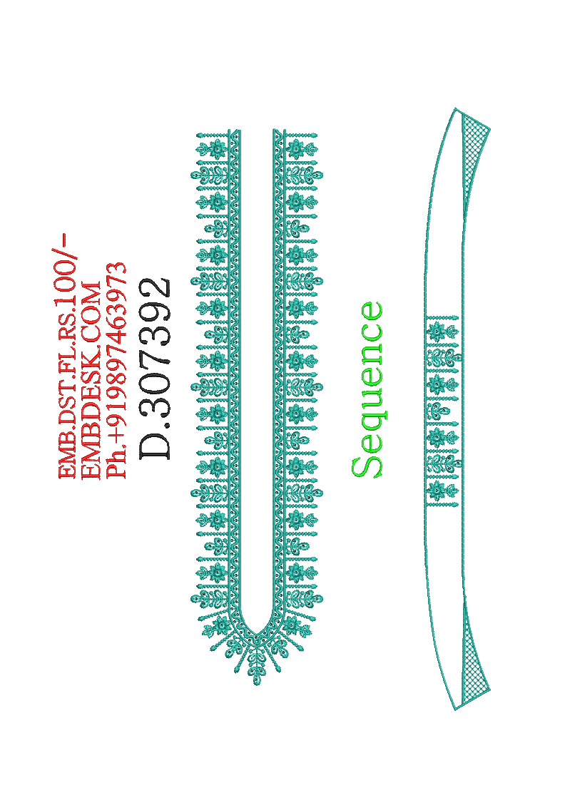 Sequence men's neck 
