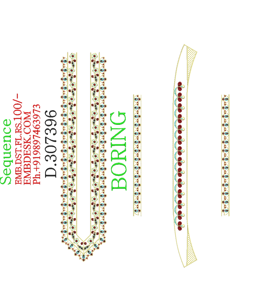 Sequence men's neck 