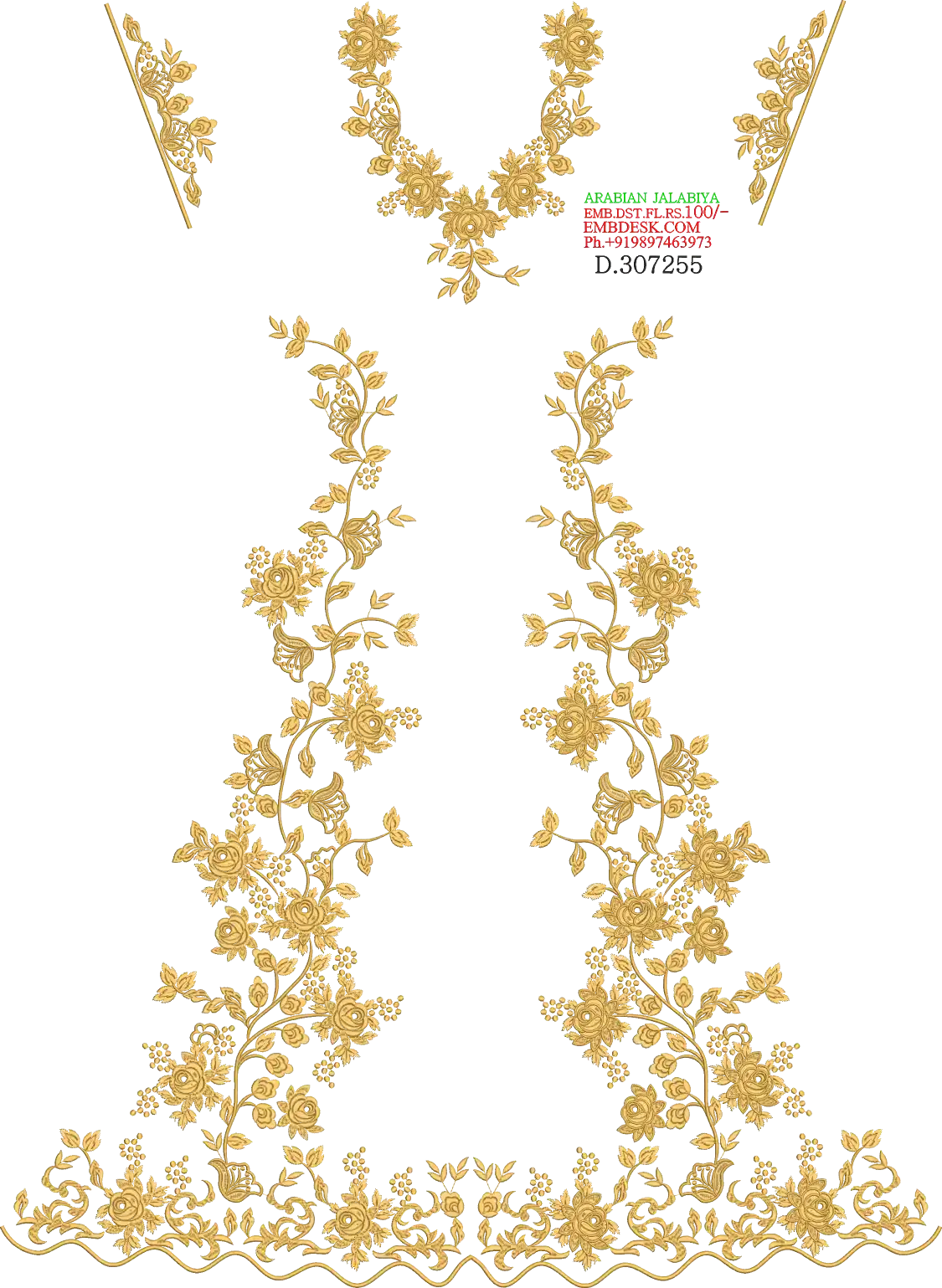 Arabian jalabiya