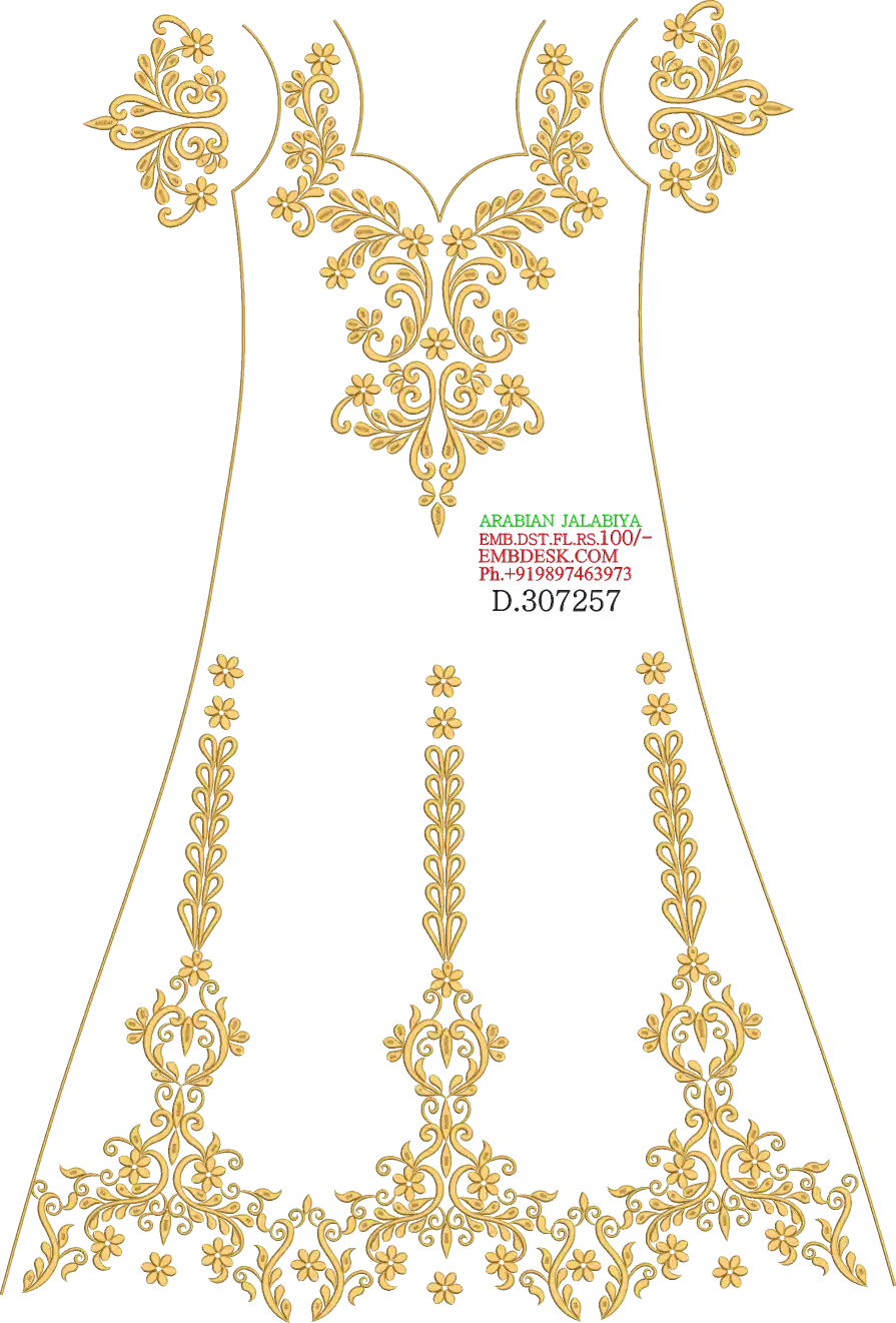 Arabian jalabiya