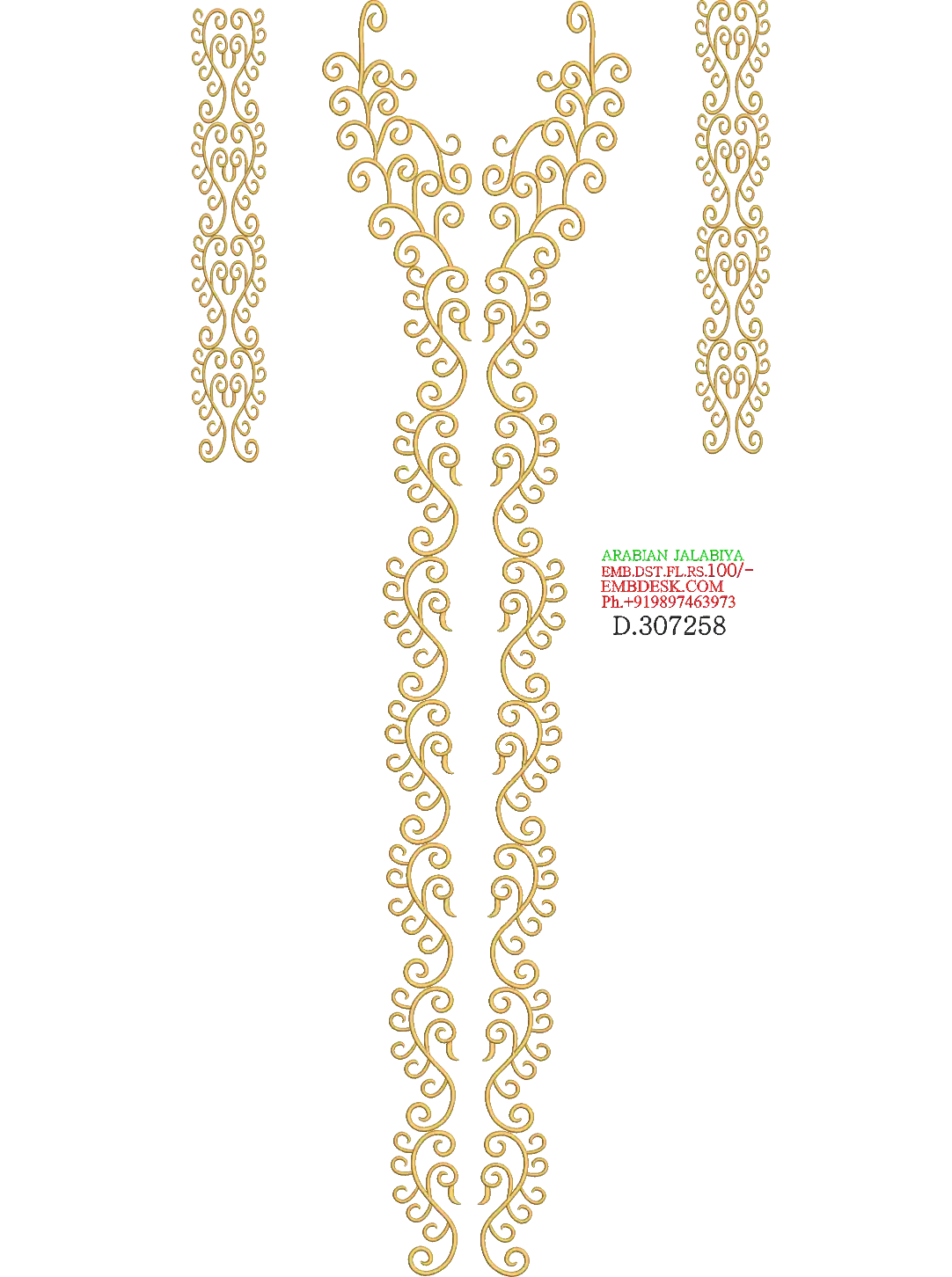 Arabian jalabiya 