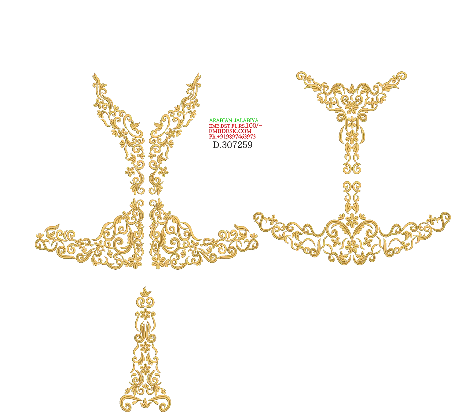 Arabian jalabiya
