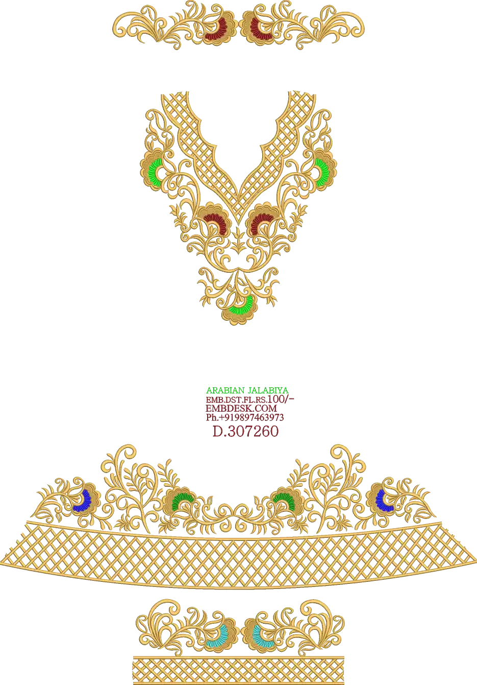 Arabian jalabiya 