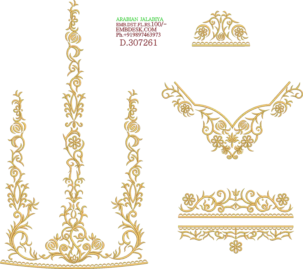 Arabian jalabiya