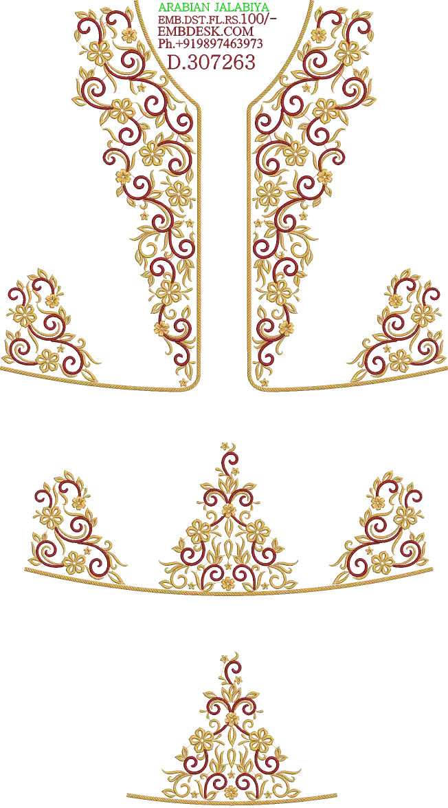 Arabian jalabiya