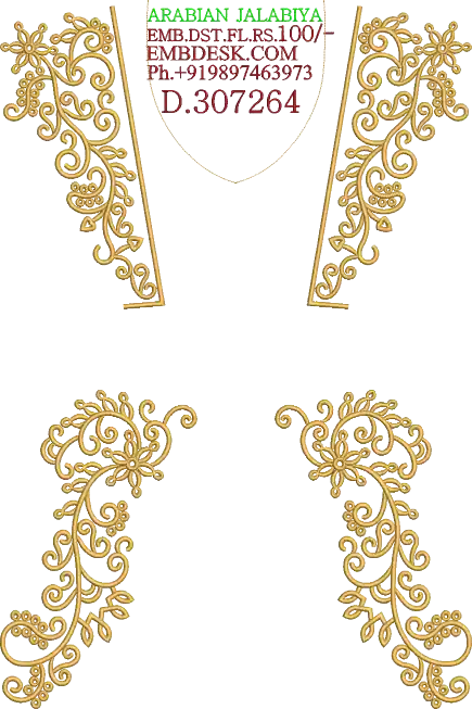 Arabian jalabiya 