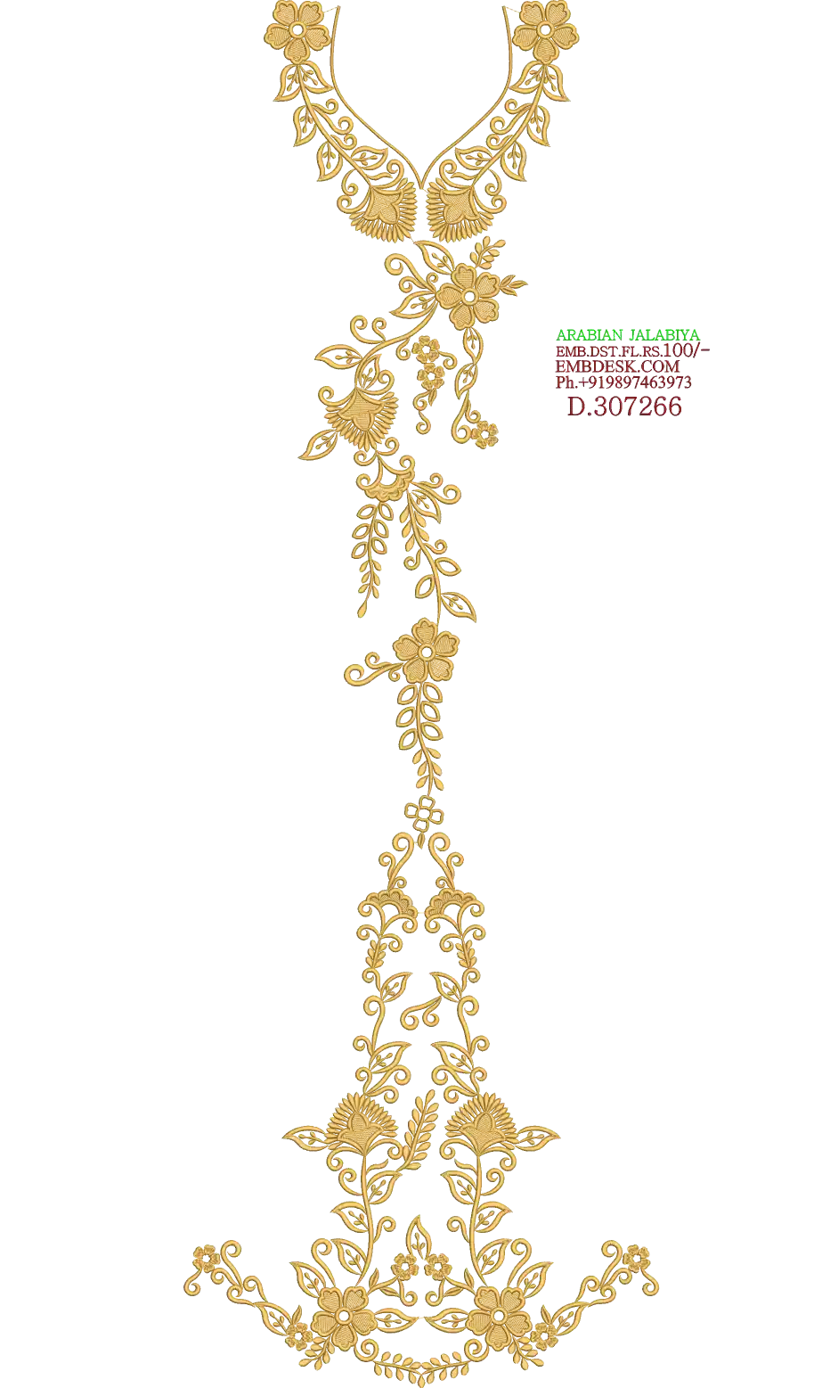 Arabian jalabiya 