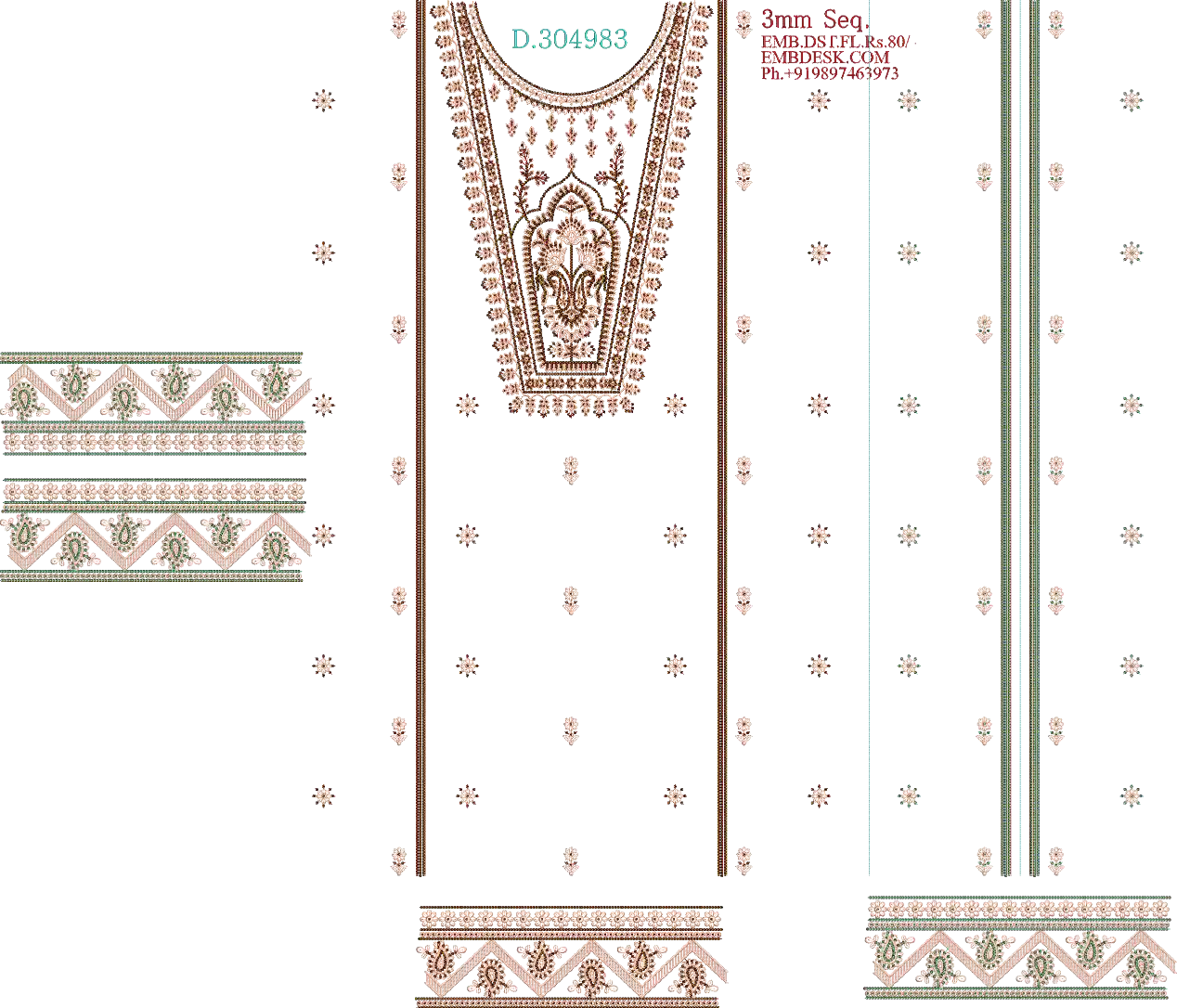 Pakistani Sequence Suit 