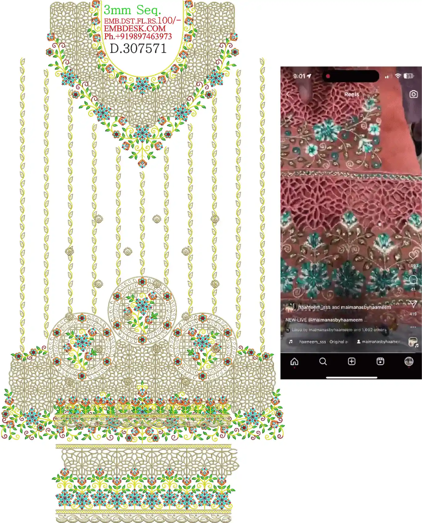 Sequence Long Dress 