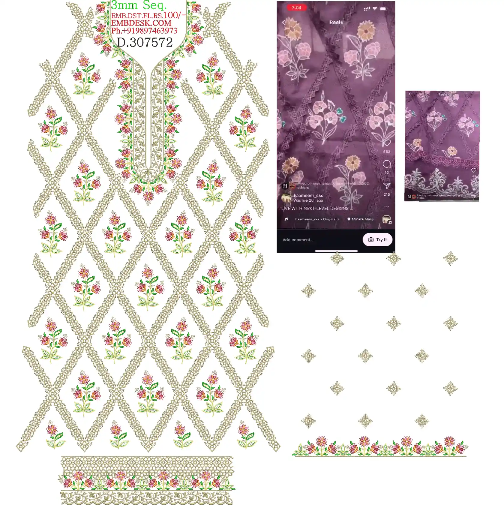 Sequence Long Dress