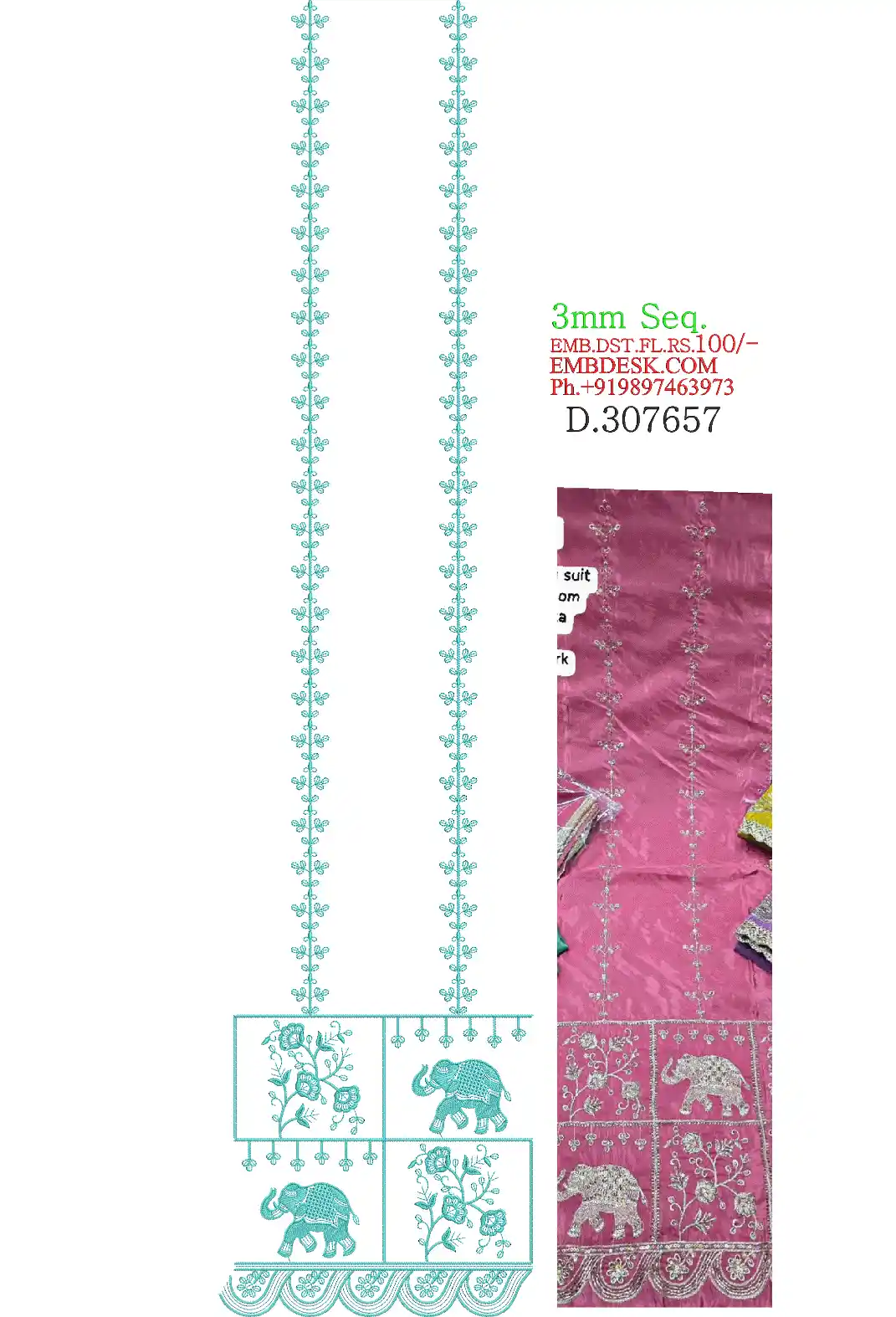 Sequence fancy Daman