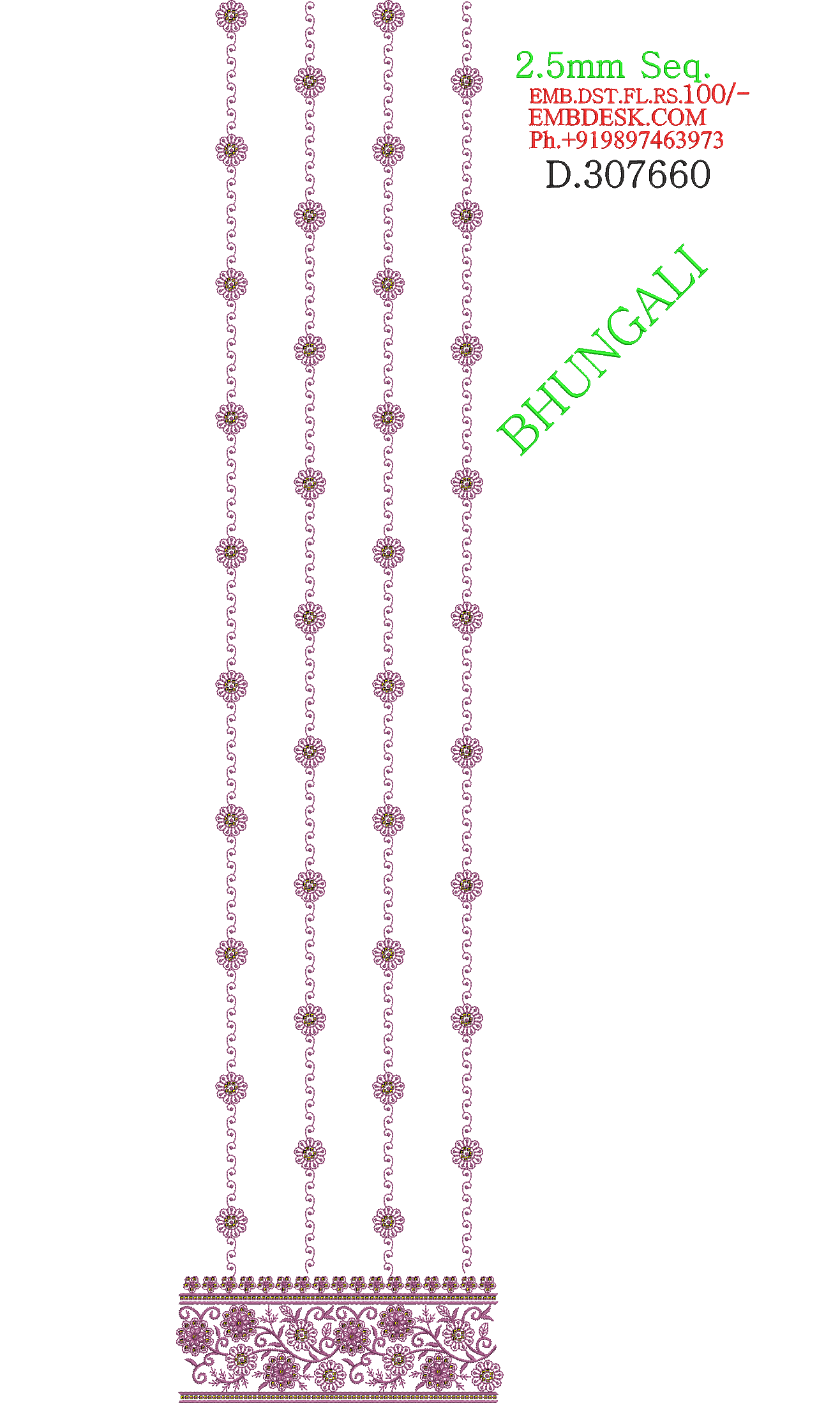 Sequence fancy Daman 