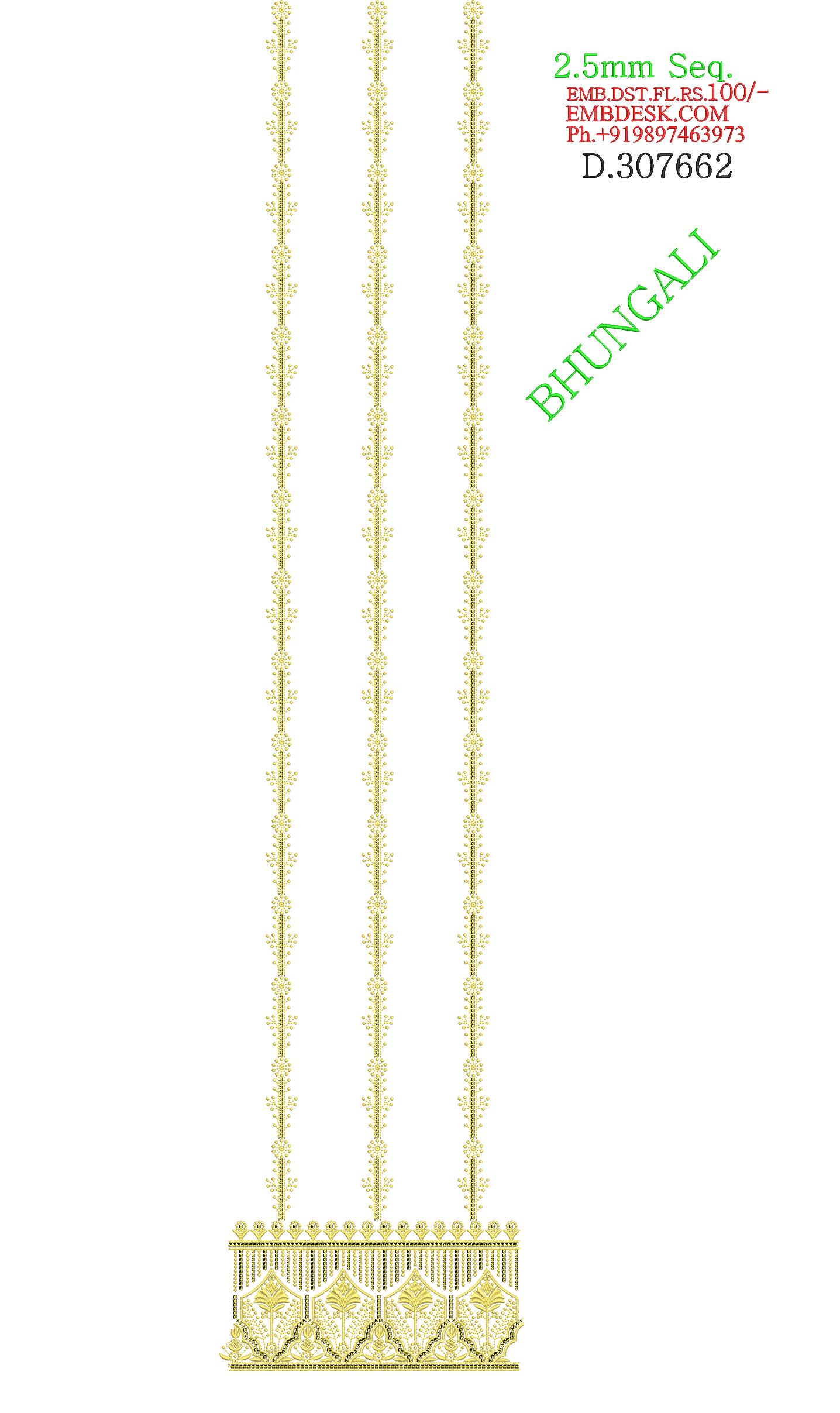 Sequence fancy Daman 