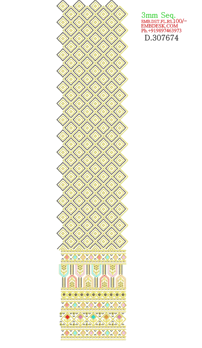 Sequence fancy Daman 
